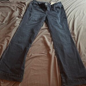 Wrangler Dark Blue Flared Jeans